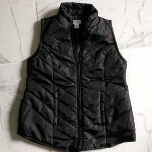 Motherhood Maternity Puffer Vest Black XS